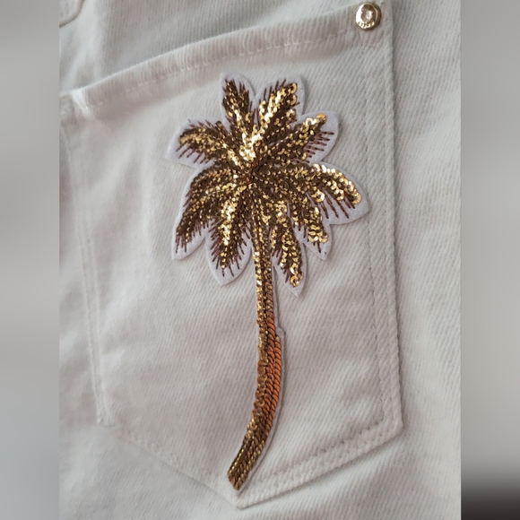 High Rise Jean Shorts - Picture 3 of 4